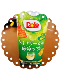 「Dole ワイナリーから 葡萄の雫 白 330ml」のクチコミ画像 by kafuruさん