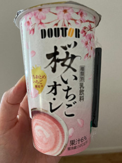 「ドトールコーヒー 桜いちごオ・レ 1本」のクチコミ画像 by chan-manaさん