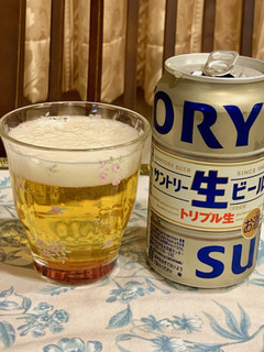 「サントリー 生ビール 缶350ml」のクチコミ画像 by めりけんさん