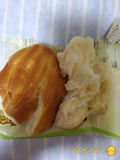 「D‐plus 天然酵母パン 北海道クリーム 袋1個」のクチコミ画像 by レビュアーさん