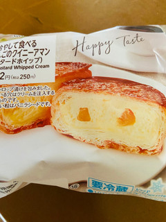 「ファミリーマート 冷やして食べる国産りんごのクイニーアマン カスタードホイップ」のクチコミ画像 by kafuruさん