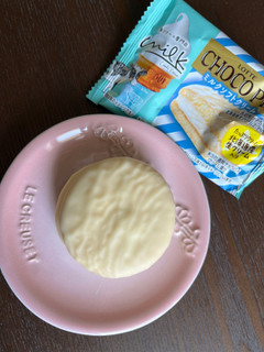 「ロッテ チョコパイ ミルクソフトクリーム 袋1個」のクチコミ画像 by chan-manaさん