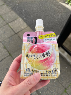 「森永製菓 inゼリー フルーツ食感 もも 150g」のクチコミ画像 by ひろたまさん