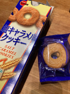 「ブルボン 塩キャラメルクッキー 箱3枚×3」のクチコミ画像 by やなぎんさん