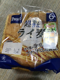「Pasco 超熟 ライ麦入り 袋3枚」のクチコミ画像 by もぐもぐもぐ太郎さん