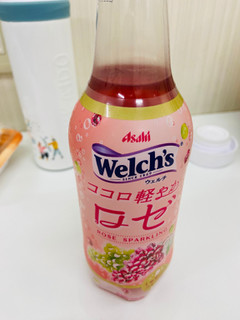 「アサヒ Welch’s ココロ軽やかロゼ ペット450ml」のクチコミ画像 by kafuruさん