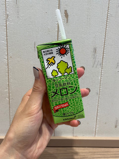 「キッコーマン 豆乳飲料 メロン パック200ml」のクチコミ画像 by 芋っさんさん