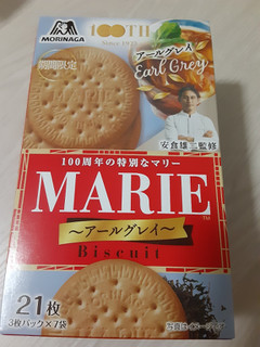 「森永製菓 マリー アールグレイ 箱3枚×7」のクチコミ画像 by もこもこもっちさん