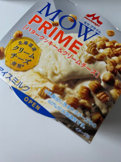 「森永 MOW PRIME バタークッキー＆クリームチーズ カップ105ml」のクチコミ画像 by ドライマンさん