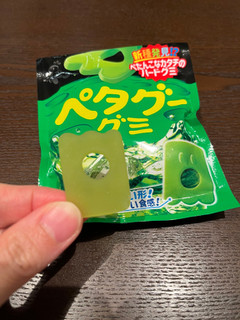 「ノーベル ペタグーグミ メロンソーダ味 袋50g」のクチコミ画像 by chan-manaさん