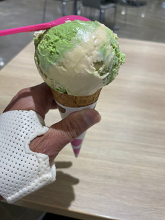 「サーティワン アイスクリーム 抹茶きなこ とろ～り黒蜜」のクチコミ画像 by uchiiiさん