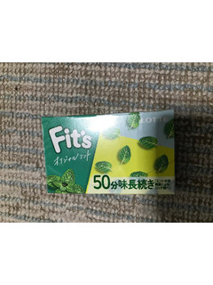「ロッテ Fit’s オリジナルミント 箱12枚」のクチコミ画像 by もぐもぐもぐ太郎さん