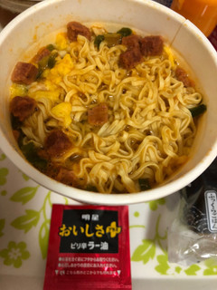 「明星食品 ロカボNOODLESおいしさプラス ピリ辛酸辣湯 カップ58g」のクチコミ画像 by パン大好きさん