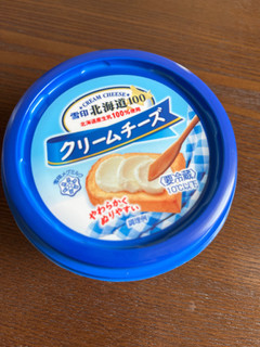 「雪印メグミルク 北海道100 クリームチーズ カップ100g」のクチコミ画像 by chan-manaさん