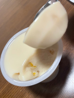 「ヤマク なめらか大豆プリン ゆずクリームチーズ カップ100g」のクチコミ画像 by 甘党の桜木さん