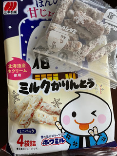 「三幸製菓 雪の宿 ミルクかりんとう 袋74g」のクチコミ画像 by わやさかさん