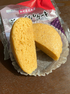 「木村屋 ジャンボむしケーキ 香るラムレーズン 袋1個」のクチコミ画像 by chan-manaさん