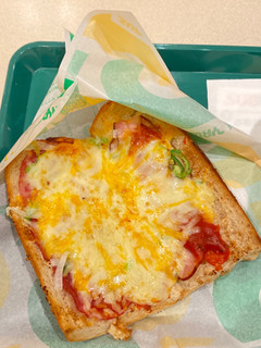 「サブウェイ ピザ ベーコン・イタリアーナ」のクチコミ画像 by 太らない体がほしいさん