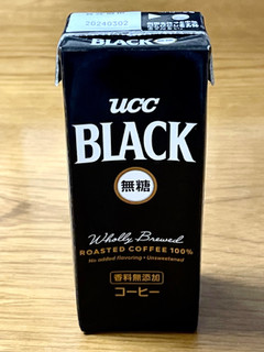 「UCC BLACK無糖 紙パック 200ml」のクチコミ画像 by ビールが一番さん