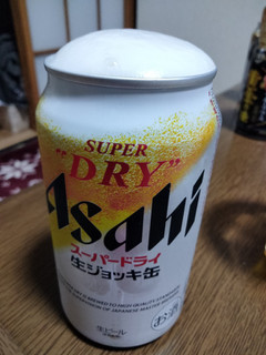「アサヒ アサヒスーパードライ 生ジョッキ缶 缶340ml」のクチコミ画像 by おうちーママさん