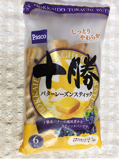 「Pasco 十勝バター レーズンスティック 袋6本」のクチコミ画像 by nagomi7さん