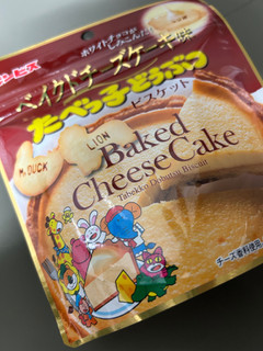 「ギンビス たべっ子どうぶつ ベイクドチーズケーキ味 袋1個」のクチコミ画像 by ドライマンさん