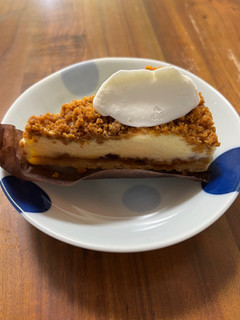 「スターバックス ナッツ＆キャラメルチーズケーキ」のクチコミ画像 by ピンクのぷーさんさん