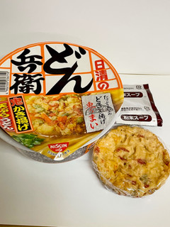 「日清食品 日清のどん兵衛 かき揚げ天ぷらうどん カップ97g」のクチコミ画像 by ビールが一番さん