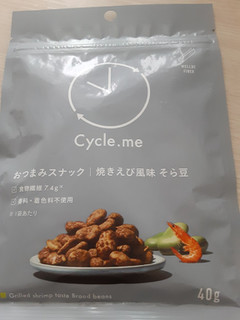 「Cycle.me おつまみえび風味そら豆 袋40g」のクチコミ画像 by もこもこもっちさん