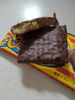 「菓道 チョコ太郎 ピーナッツ入り 袋1枚」のクチコミ画像 by ぴのこっここさん