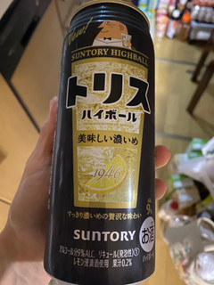 「サントリー トリスハイボール おいしい濃いめ 缶500ml」のクチコミ画像 by gologoloさん