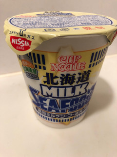 「日清食品 カップヌードル 北海道濃厚ミルクシーフー道ヌードル カップ81g」のクチコミ画像 by パン大好きさん