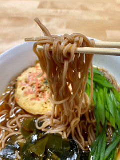 「日清食品 ゆでるからうまい！ 日清のどん兵衛 なめらか太そば 袋2食」のクチコミ画像 by 踊る埴輪さん