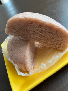 「木村屋 ジャンボむしケーキ さくら 袋1個」のクチコミ画像 by chan-manaさん