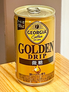 「コカ・コーラ ジョージア ゴールデンドリップ 微糖 缶185g」のクチコミ画像 by ビールが一番さん