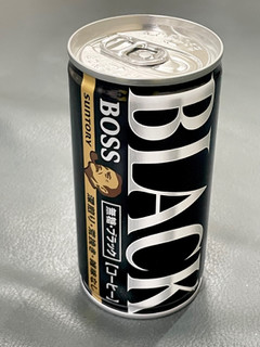 「サントリー ボス 無糖ブラック 缶185g」のクチコミ画像 by ビールが一番さん