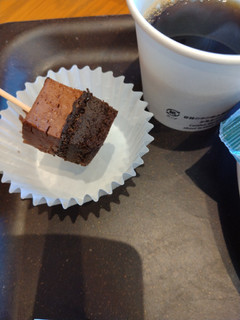 「スターバックス チョコレートケーキ」のクチコミ画像 by ぴのこっここさん