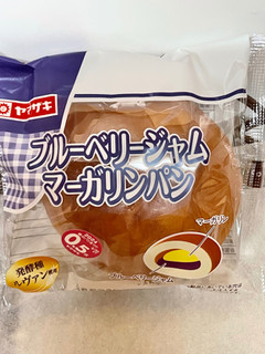 「ヤマザキ ブルーベリージャムマーガリンパン 袋1個」のクチコミ画像 by ビールが一番さん