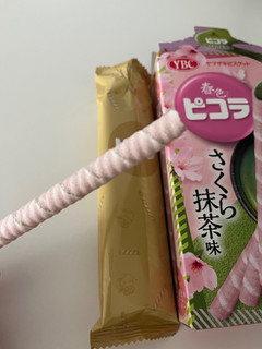 「YBC ピコラ さくら抹茶味 箱6本×2」のクチコミ画像 by chan-manaさん