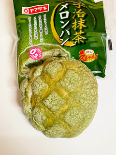 「ヤマザキ 宇治抹茶メロンパン 袋1個」のクチコミ画像 by ビールが一番さん