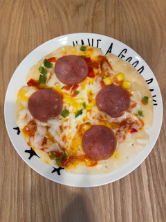 「マルハニチロ レンジミックスピザ 袋2枚」のクチコミ画像 by milkypokoさん