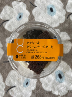 「ローソン Uchi Cafe’ クッキー＆クリームチーズケーキ」のクチコミ画像 by milkypokoさん