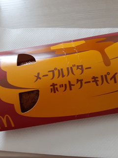 「マクドナルド メープルバターホットケーキパイ」のクチコミ画像 by もこもこもっちさん