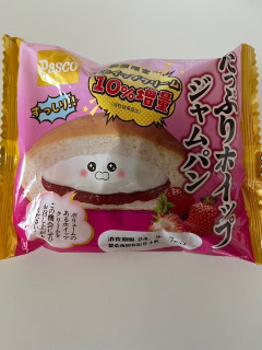 「Pasco たっぷりホイップジャムパン ホイップクリーム10％増量 袋1個」のクチコミ画像 by chan-manaさん
