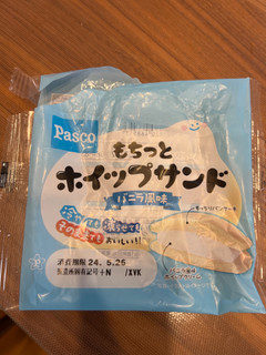 「Pasco もちっとホイップサンド バニラ風味 袋1個」のクチコミ画像 by ウサ子さん
