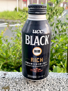 「UCC BLACK無糖 RICH 缶375g」のクチコミ画像 by ビールが一番さん