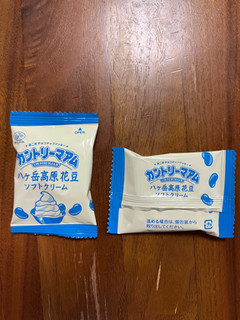「不二家 カントリーマアム 八ヶ岳高原花豆ソフトクリーム 袋14枚」のクチコミ画像 by ピンクのぷーさんさん