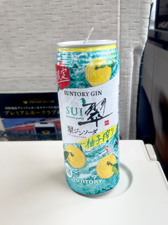 「サントリー 翠ジンソーダ缶 柚子搾り 缶500mi」のクチコミ画像 by ビールが一番さん