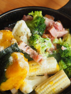 「ココス ランチ 温野菜のシーザーサラダ」のクチコミ画像 by taktak99さん
