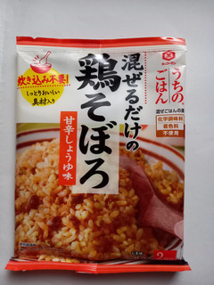 「キッコーマン うちのごはん 混ぜるだけの鶏そぼろ 甘辛しょうゆ味 袋58g×2」のクチコミ画像 by めたろうさん